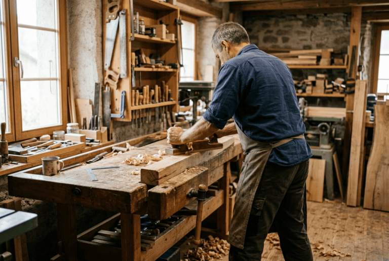 Mit den Händen arbeiten, den Kopf befreien – Wie Christian Ambühl im Handwerk Ruhe findet